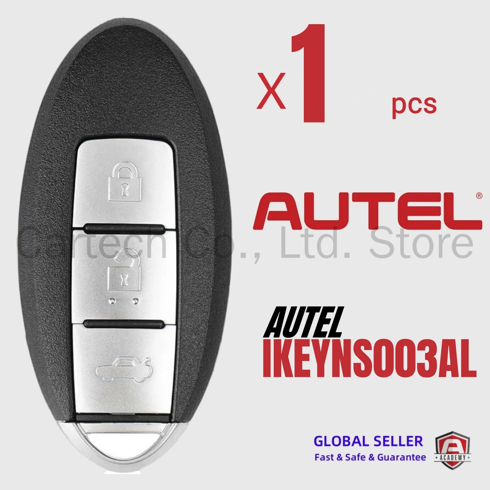 1PCS Autel IKEYNS003AL NS003AL Universal Smart Remote Key 3 Buttons For Nissan For Autel Smart Key For KM100 IM508 IM608 KM100E
1PCS Autel IKEYNS003AL NS003AL Universal Smart Remote Key 3 Buttons For Nissan For Autel Smart Key For KM100 IM508 IM608 KM100E
