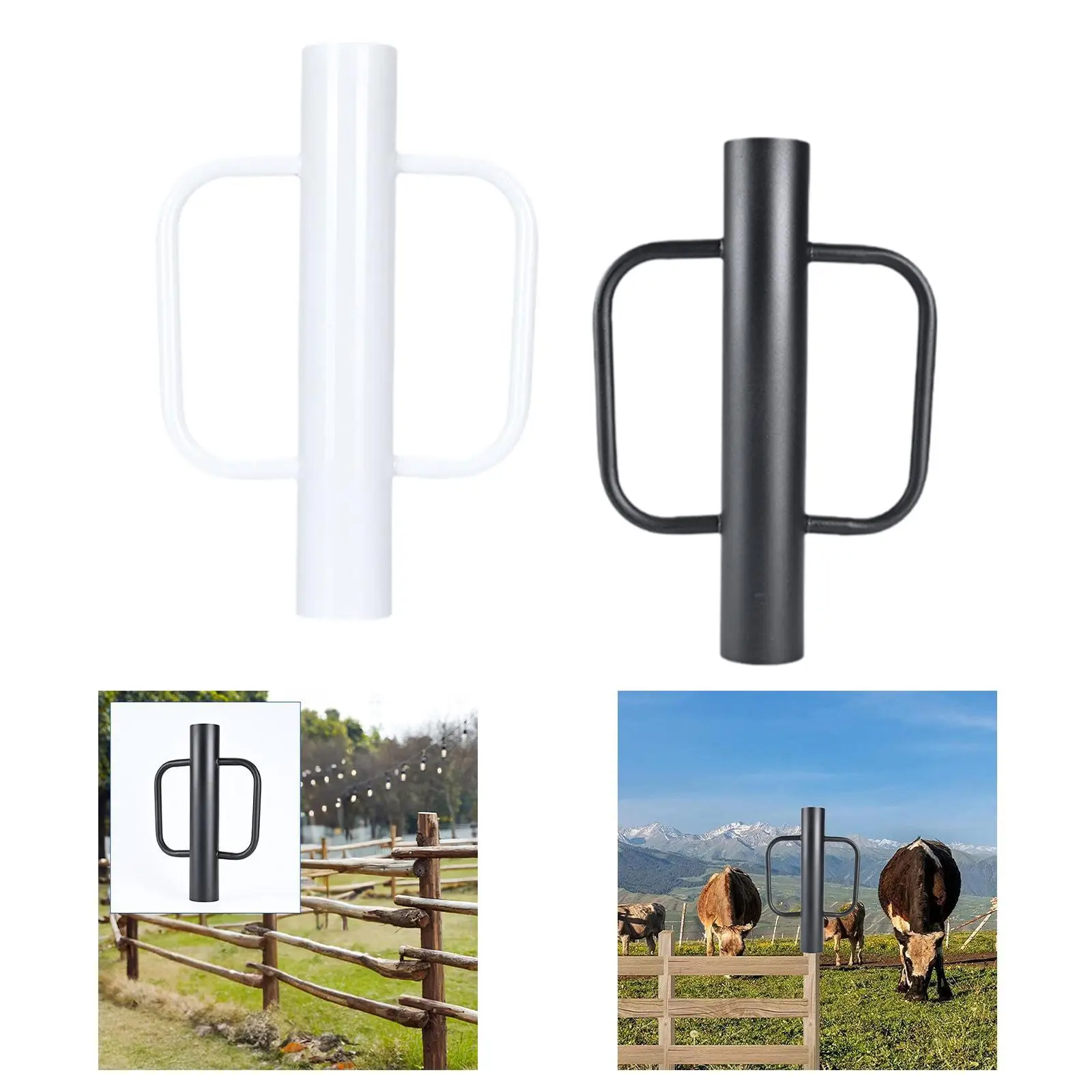 Fence Post Driver with Handles Height 44cm Accessories Ergonomic Design Multipurpose for Installing Fences T Post Pounder
Fence Post Driver with Handles Height 44cm Accessories Ergonomic Design Multipurpose for Installing Fences T Post Pounder