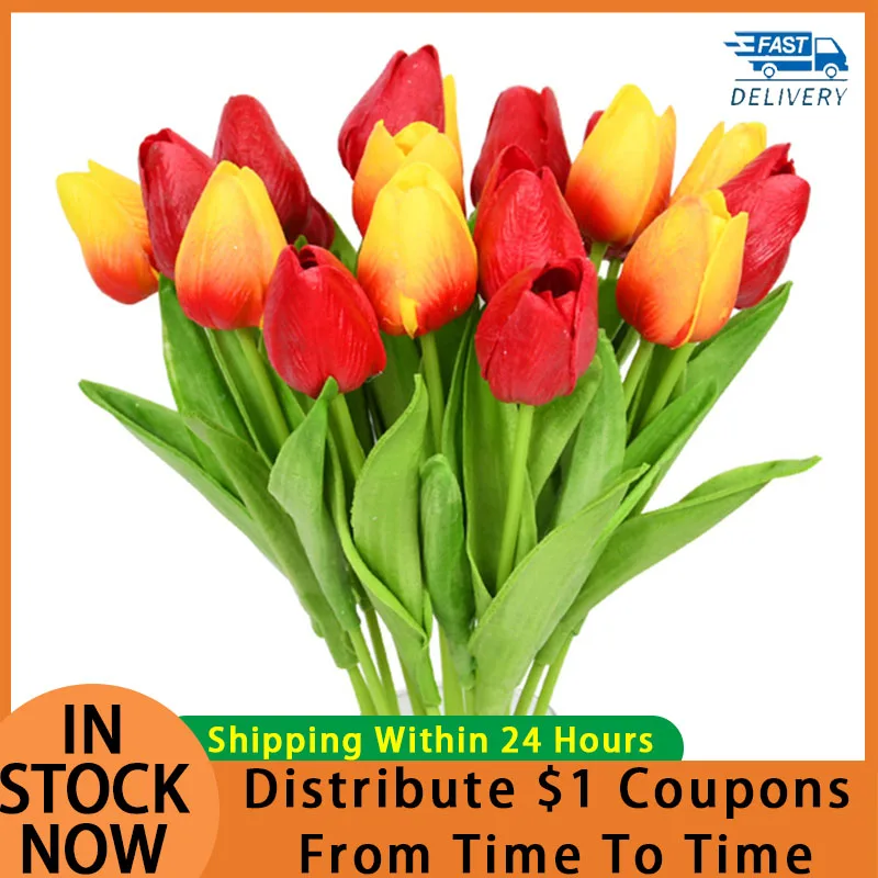 10PCS Artificial Flowers Tulip Real Touch Artificial Bouquet Tulips Real Touch Fake Flowers Garden Decoration Home Wedding
10PCS Artificial Flowers Tulip Real Touch Artificial Bouquet Tulips Real Touch Fake Flowers Garden Decoration Home Wedding