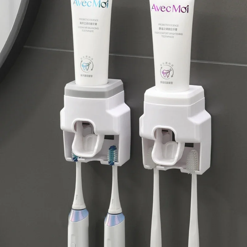 1pc Automatic Toothpaste Dispenser Creative Wall Mount and Small Toothbrush Holder Squeezer for Family Shower Bathroom
1pc Automatic Toothpaste Dispenser Creative Wall Mount and Small Toothbrush Holder Squeezer for Family Shower Bathroom
