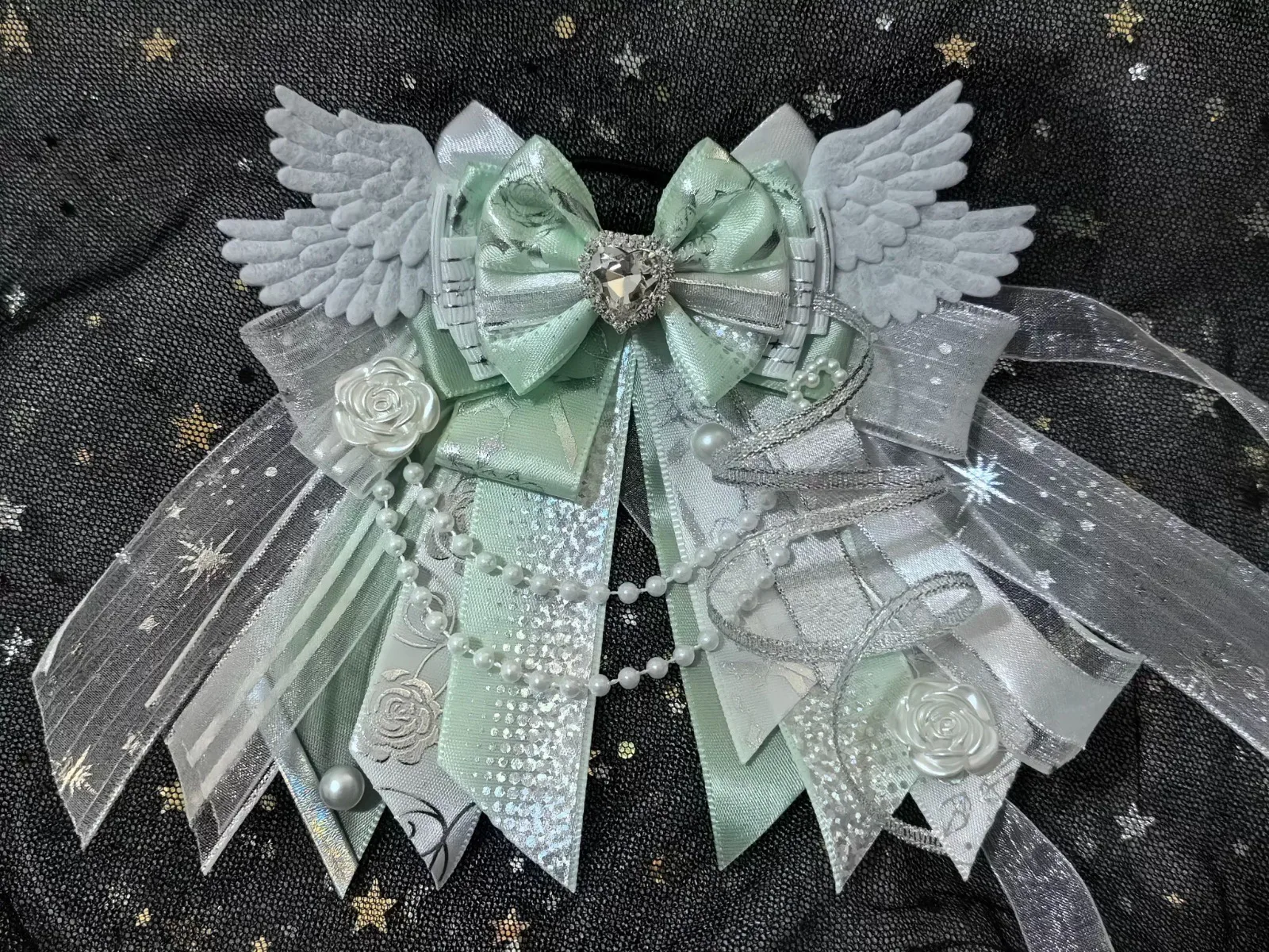 Pure Handmade Lolita Bows Cosplay Bowtie Anime Support Stick Bowkont Women's Fresh Sweet Collar Flower Rhinestone Brooch Jewelry
Pure Handmade Lolita Bows Cosplay Bowtie Anime Support Stick Bowkont Women's Fresh Sweet Collar Flower Rhinestone Brooch Jewelry