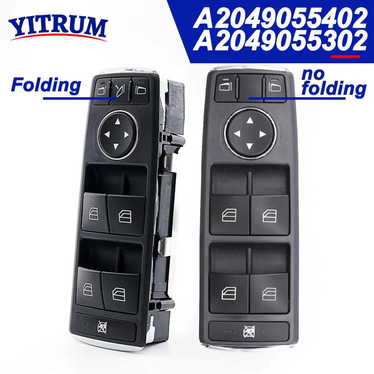 A2049055402 A2049055302 For Mercedes Benz W212 W204 W117 W176 W156 X204 C E Class S212 C250 Power Window Control Switch
A2049055402 A2049055302 For Mercedes Benz W212 W204 W117 W176 W156 X204 C E Class S212 C250 Power Window Control Switch