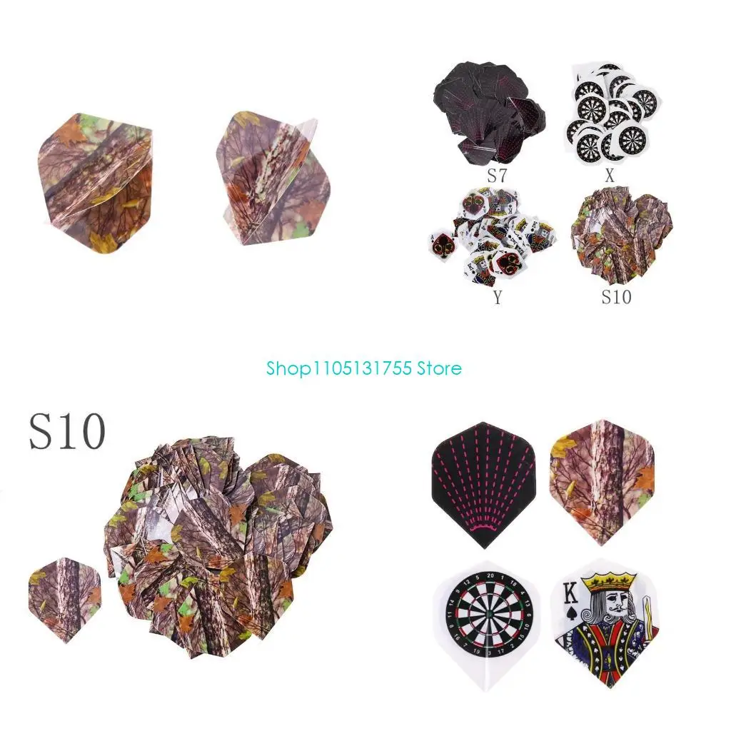 K0EF 50Pcs/lot Darts Game Pet Flights Standard Rare High Quality Darts Flights Acces
K0EF 50Pcs/lot Darts Game Pet Flights Standard Rare High Quality Darts Flights Acces
