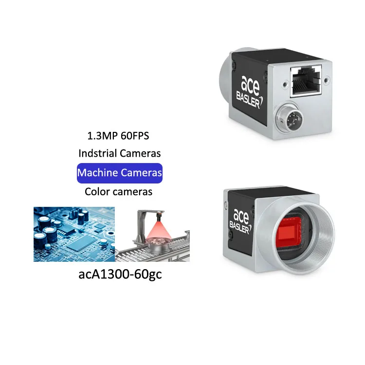 Basler AcA1300-60gc Industrial Camera Global Shutter GigE Machine Vision Camera 1.3MP Area Scan Factory Automation Sorting
Basler AcA1300-60gc Industrial Camera Global Shutter GigE Machine Vision Camera 1.3MP Area Scan Factory Automation Sorting