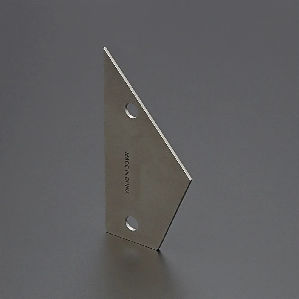 Metal Triangular Ruler Fret Rocker Professional Leveling Tool for Guitar Bass Acoustic Electric Guitar Neck Luthier Tool