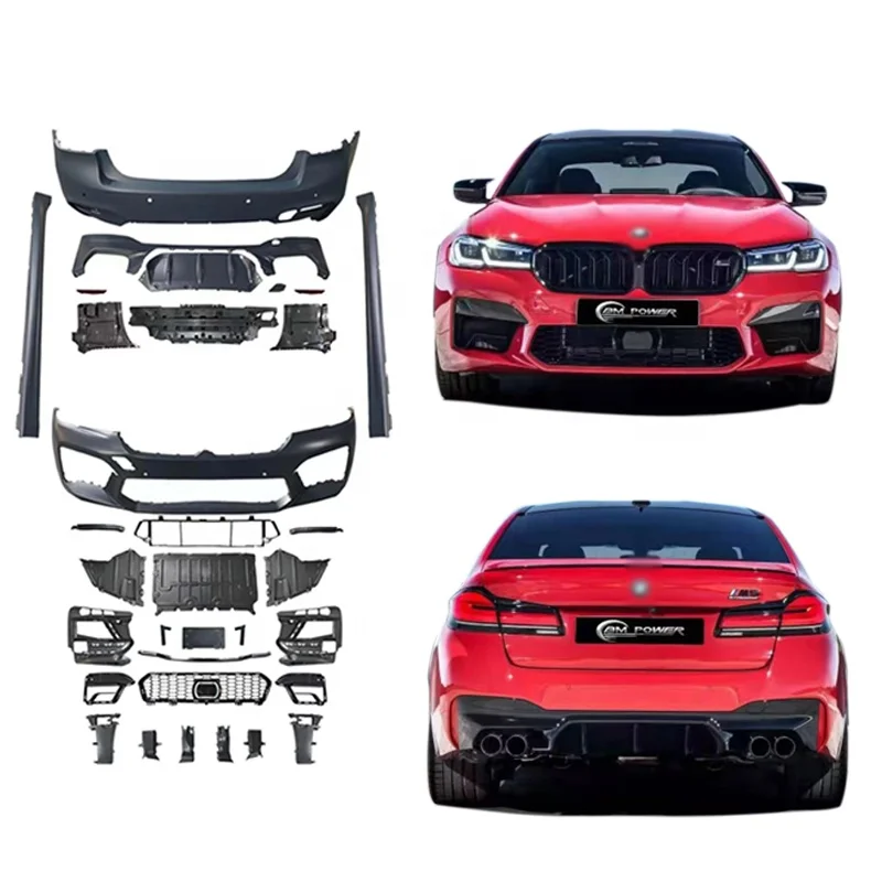 STLF5s 5series G30 LCI M5 Bodykit for 2021y- Front Bumper Rear Bumper Side Skirts Car Accessories Car Body Parts
STLF5s 5series G30 LCI M5 Bodykit for 2021y- Front Bumper Rear Bumper Side Skirts Car Accessories Car Body Parts