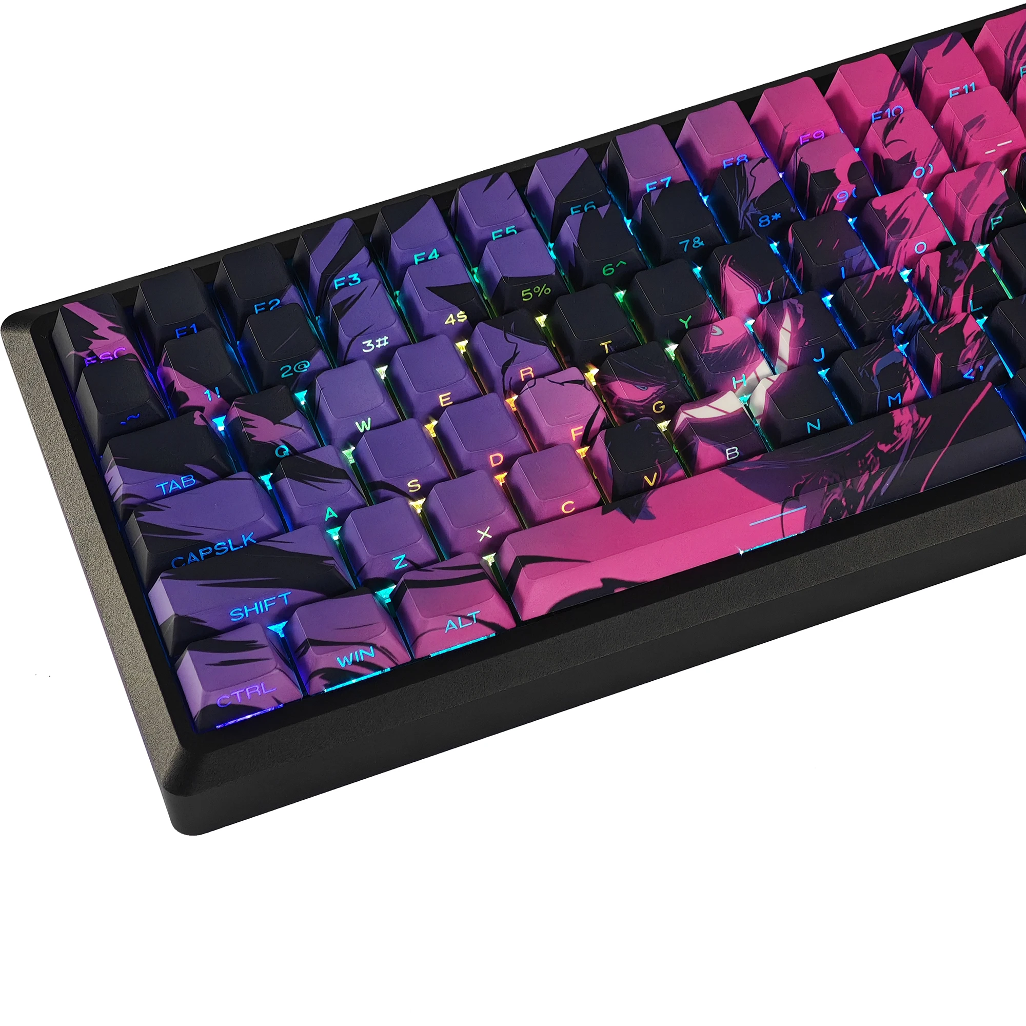 YMDK 131 угольный брикет Ghost Keycap Cherry Profile Double Shot Sidelit Shine через колпачки для клавиш из ПБТ для механической клавиатуры MX
YMDK 131 угольный брикет Ghost Keycap Cherry Profile Double Shot Sidelit Shine через колпачки для клавиш из ПБТ для механической клавиатуры MX