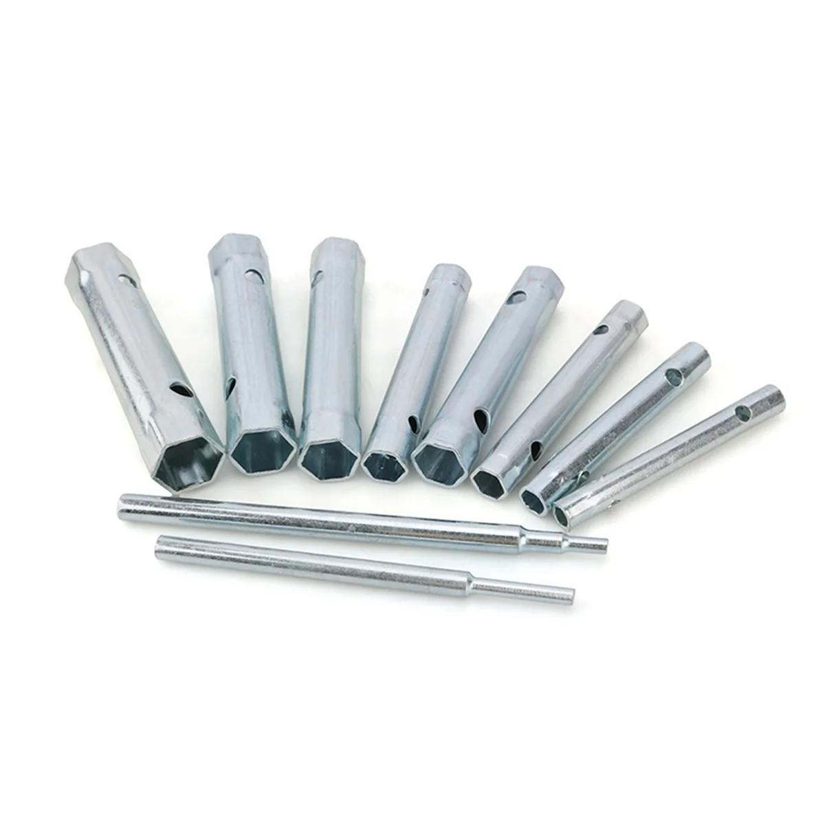10-Piece Double-Headed Wrench Socket Plumber'S Back Nut Spark Plug Wrench Set Extends Spark Plug Wrench By 6-22mm
10-Piece Double-Headed Wrench Socket Plumber'S Back Nut Spark Plug Wrench Set Extends Spark Plug Wrench By 6-22mm