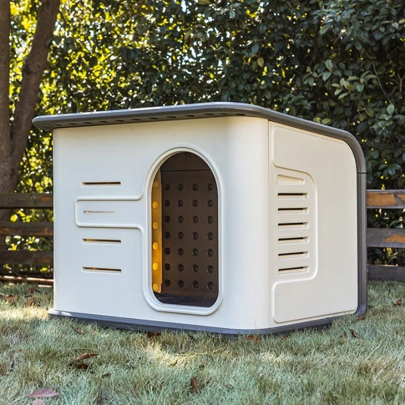 Universal Dog House Outdoor Villa Large Dog Kennel Rainproof Waterproof Sunscreen Dog House Outdoor, Outdoor Puppy House
Universal Dog House Outdoor Villa Large Dog Kennel Rainproof Waterproof Sunscreen Dog House Outdoor, Outdoor Puppy House