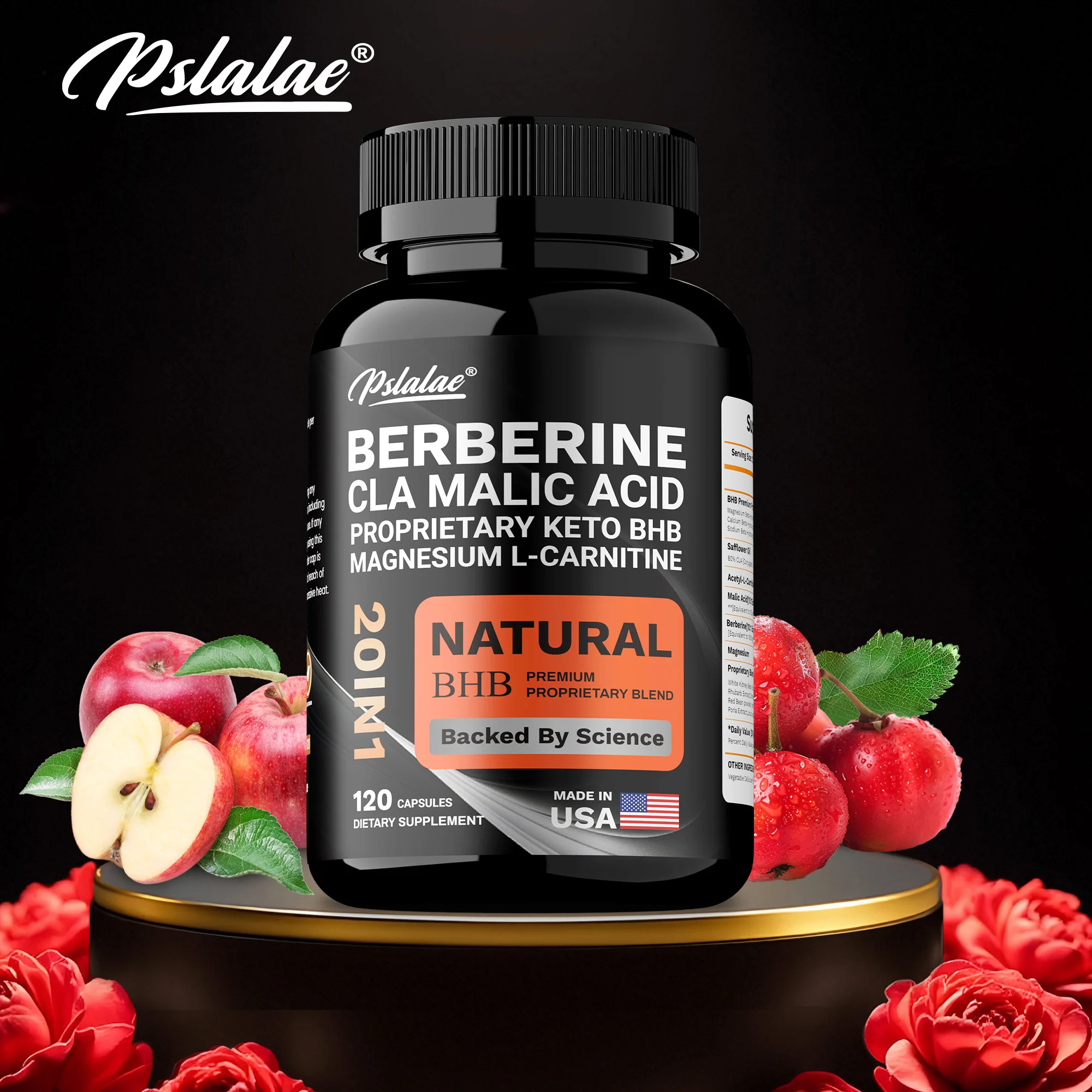 20-in-1 Advanced Ketone BHB Blend - Support Insulin and Liver Health, Promote Digestion and Metabolism - L-Carnitine, CLA
20-in-1 Advanced Ketone BHB Blend - Support Insulin and Liver Health, Promote Digestion and Metabolism - L-Carnitine, CLA