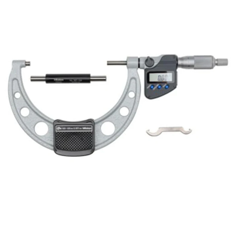 293-250-30 MDC-125MX 293-350-30 Range 100-125mm/4-5", 0.001mm IP65 Made in Japan Digital Micrometer
293-250-30 MDC-125MX 293-350-30 Range 100-125mm/4-5", 0.001mm IP65 Made in Japan Digital Micrometer