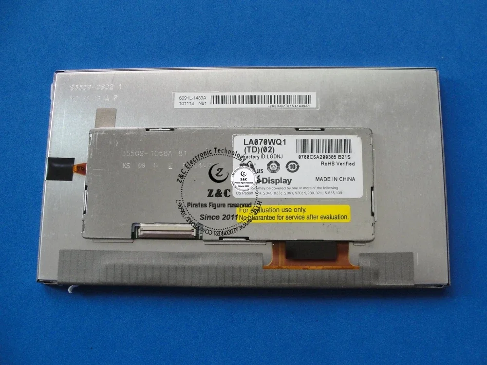 LA070WQ1(TD)(02) LA070WQ1(TD)(01) LA070WQ1-TD01 LA070WQ1-TD02 Brand New Original 7 inch LCD Display for Buickk OPEL Bosh NAVI
LA070WQ1(TD)(02) LA070WQ1(TD)(01) LA070WQ1-TD01 LA070WQ1-TD02 Brand New Original 7 inch LCD Display for Buickk OPEL Bosh NAVI