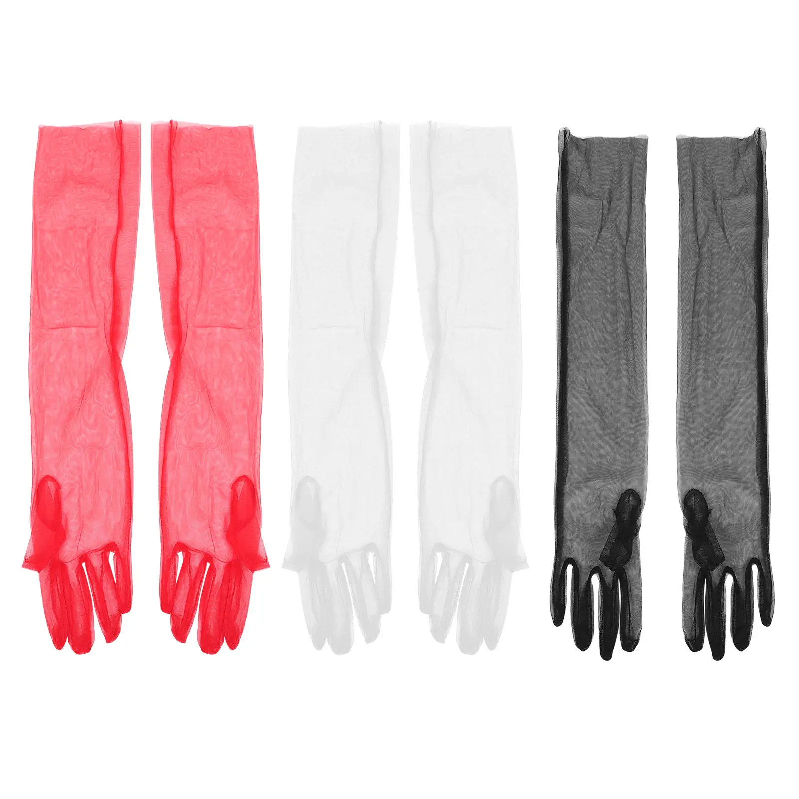 3Pair Long Sheer Bridal Tulle Gloves Wedding Sleeves Breathable Mesh Arm Covers for Bride Tea Party Halloween Tulle Gloves
3Pair Long Sheer Bridal Tulle Gloves Wedding Sleeves Breathable Mesh Arm Covers for Bride Tea Party Halloween Tulle Gloves