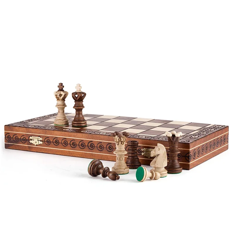 Folding Outdoor Chess Wooden Hand Made Luxury Set Large Table Games For Adults Duel Tournament Chess Set Jogo De Xadrez Chess
Folding Outdoor Chess Wooden Hand Made Luxury Set Large Table Games For Adults Duel Tournament Chess Set Jogo De Xadrez Chess