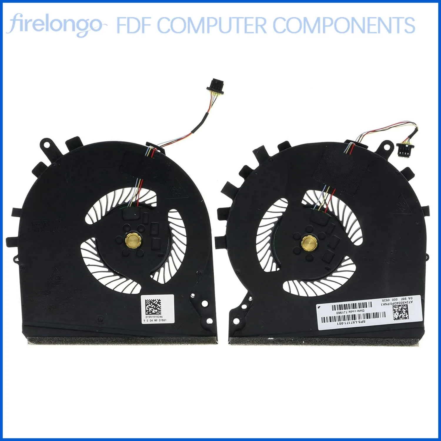 Laptop CPU Cooling Fan for HP Pavilion Gaming 15 15-DK L57170-001 L56900-001
Laptop CPU Cooling Fan for HP Pavilion Gaming 15 15-DK L57170-001 L56900-001