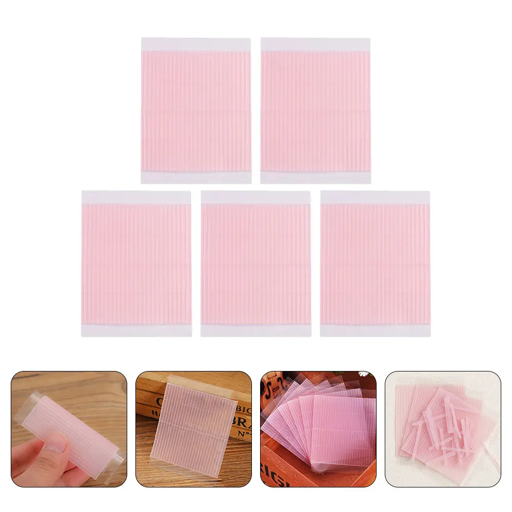 5 Sheets 250 Strips Double Eyelid Tape Adhesive Fiber Invisible Waterproof Breathable Eye Makeup Tool eyelid sticker
5 Sheets 250 Strips Double Eyelid Tape Adhesive Fiber Invisible Waterproof Breathable Eye Makeup Tool eyelid sticker