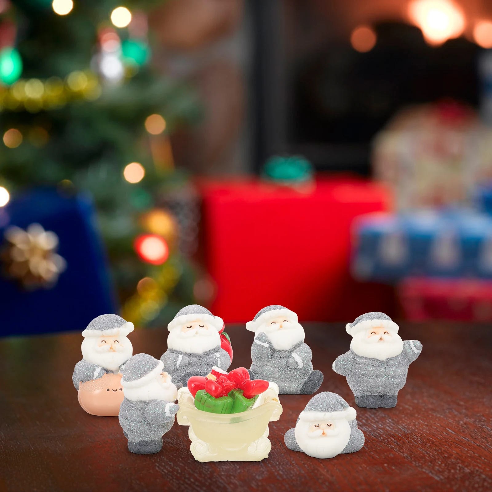 8 Pcs Miniature Santa Sleigh Resin naments Christmas Decor Durable Realistic Gifts Home Garden Accessories DIY Party
8 Pcs Miniature Santa Sleigh Resin naments Christmas Decor Durable Realistic Gifts Home Garden Accessories DIY Party