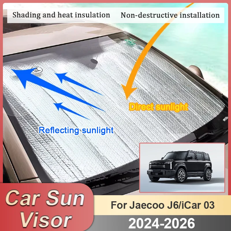 Car Full Sun Shade For Jaecoo J6 Accessories Chery iCar 03 2024 2025 2026 Sunshades Window Side Sun Visor Sunscreen Anti-UV Auto
Car Full Sun Shade For Jaecoo J6 Accessories Chery iCar 03 2024 2025 2026 Sunshades Window Side Sun Visor Sunscreen Anti-UV Auto