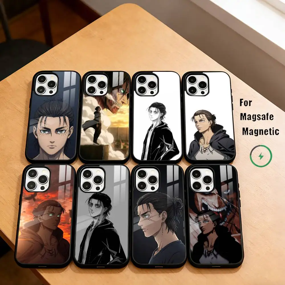 Anime Attack on Titan Eren Yeager Phone Case For iPhone17,16,15,14,13,12,11 Plus,Pro Magnetic For Magsafe Wireless Charging
Anime Attack on Titan Eren Yeager Phone Case For iPhone17,16,15,14,13,12,11 Plus,Pro Magnetic For Magsafe Wireless Charging