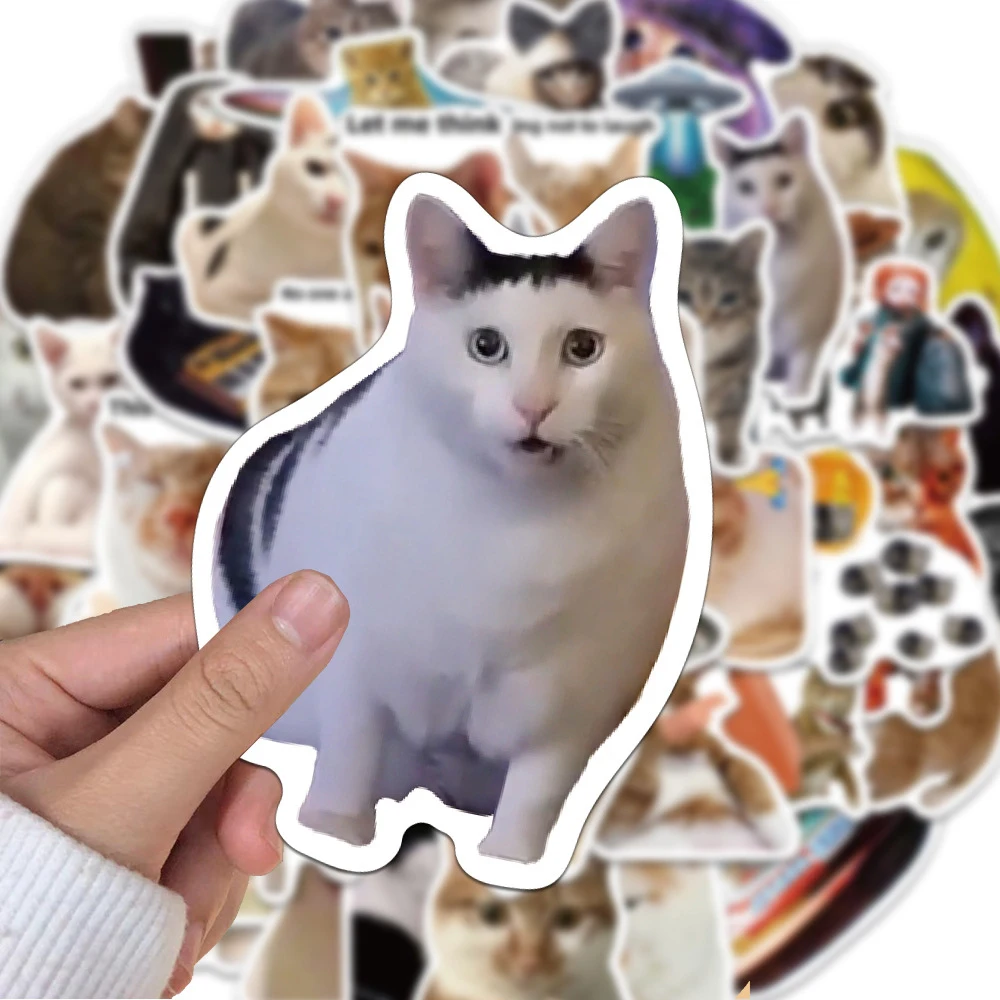 10/30/50pcs Classic Funny Cat Meme Cartoon Stickers Cute Decoration Sticker DIY Laptop Suitcase Phone Graffiti Decals Wholesale
10/30/50pcs Classic Funny Cat Meme Cartoon Stickers Cute Decoration Sticker DIY Laptop Suitcase Phone Graffiti Decals Wholesale