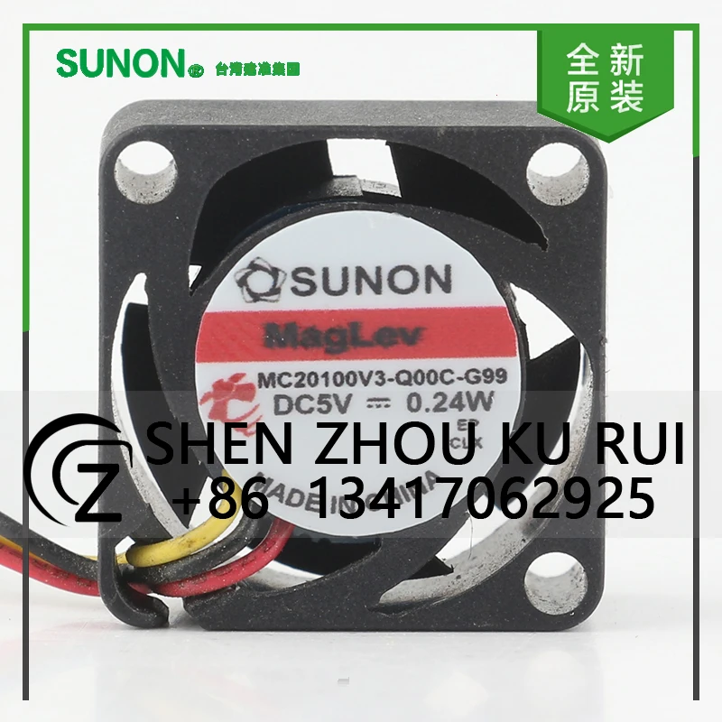 New Sunon 12V 24V 48V DC 5V 0.24W AC EC 2010 20X20X10MM 2CM Maglev Notebook Micro silent 3-wire MC20100V3-Q00C-G99 cooling fan
New Sunon 12V 24V 48V DC 5V 0.24W AC EC 2010 20X20X10MM 2CM Maglev Notebook Micro silent 3-wire MC20100V3-Q00C-G99 cooling fan
