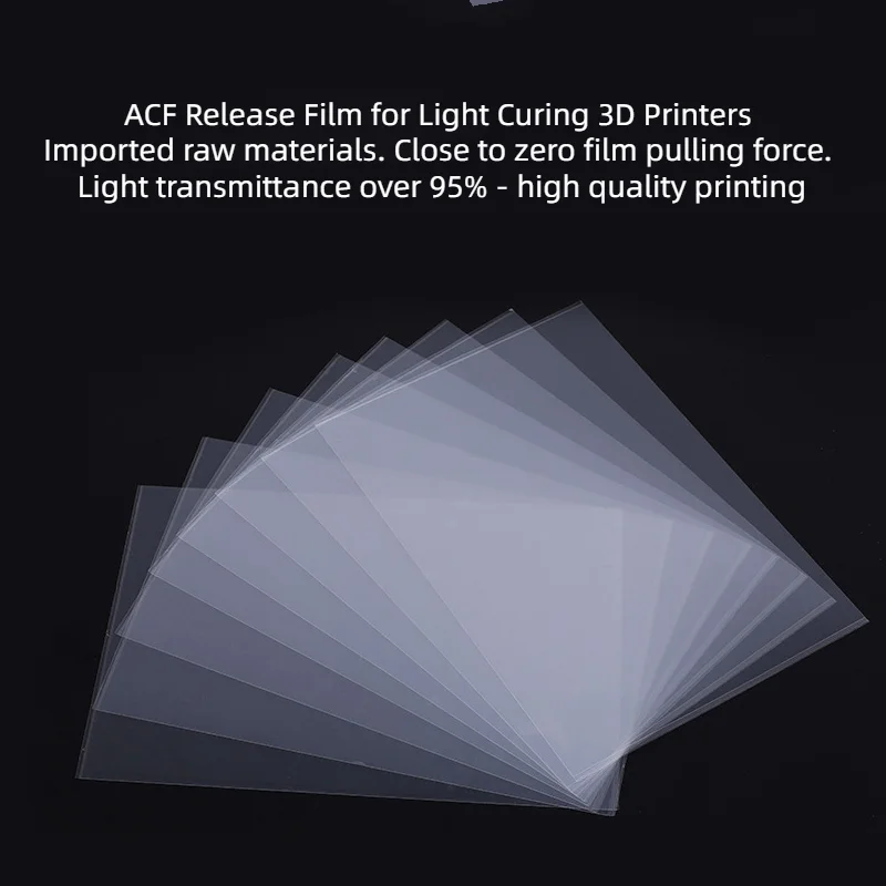 3dsway Optical Curing 3D Printer Accessory Resin ACF Lyric Film Universal Streaming Diaphragm LCD DLP SLA
3dsway Optical Curing 3D Printer Accessory Resin ACF Lyric Film Universal Streaming Diaphragm LCD DLP SLA