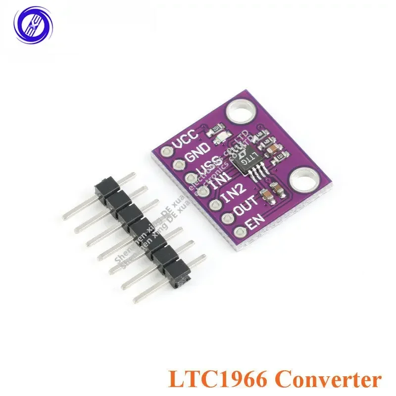 1Pcs LTC1966 Accurate Micropower Delta Sigma RMS to DC Converter Breakout Board Module
1Pcs LTC1966 Accurate Micropower Delta Sigma RMS to DC Converter Breakout Board Module