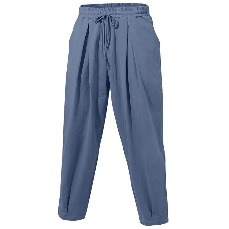 Мужские свободные дышащие повседневные брюки, удобные спортивные брюки для отдыха, со средней посадкой, зауженные к низу, не деформируются, не выцветают
Мужские свободные дышащие повседневные брюки, удобные спортивные брюки для отдыха, со средней посадкой, зауженные к низу, не деформируются, не выцветают