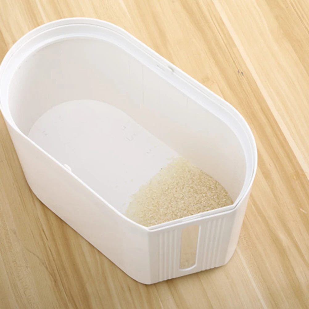 Rice Storage Box Grain Bin Food Containers Cereal Keeper Sealed Restaurant Transparent Scale Panel Moisture Proof
Rice Storage Box Grain Bin Food Containers Cereal Keeper Sealed Restaurant Transparent Scale Panel Moisture Proof