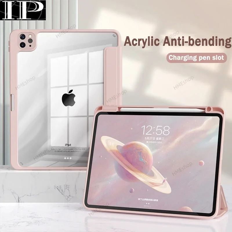 Прозрачный кожаный чехол для IPad Pro 12,9 2022 6th Pro 12,9 2015 2017 12,9 2021 2020 2018 Тонкий чехол с подставкой для карандашей
Прозрачный кожаный чехол для IPad Pro 12,9 2022 6th Pro 12,9 2015 2017 12,9 2021 2020 2018 Тонкий чехол с подставкой для карандашей