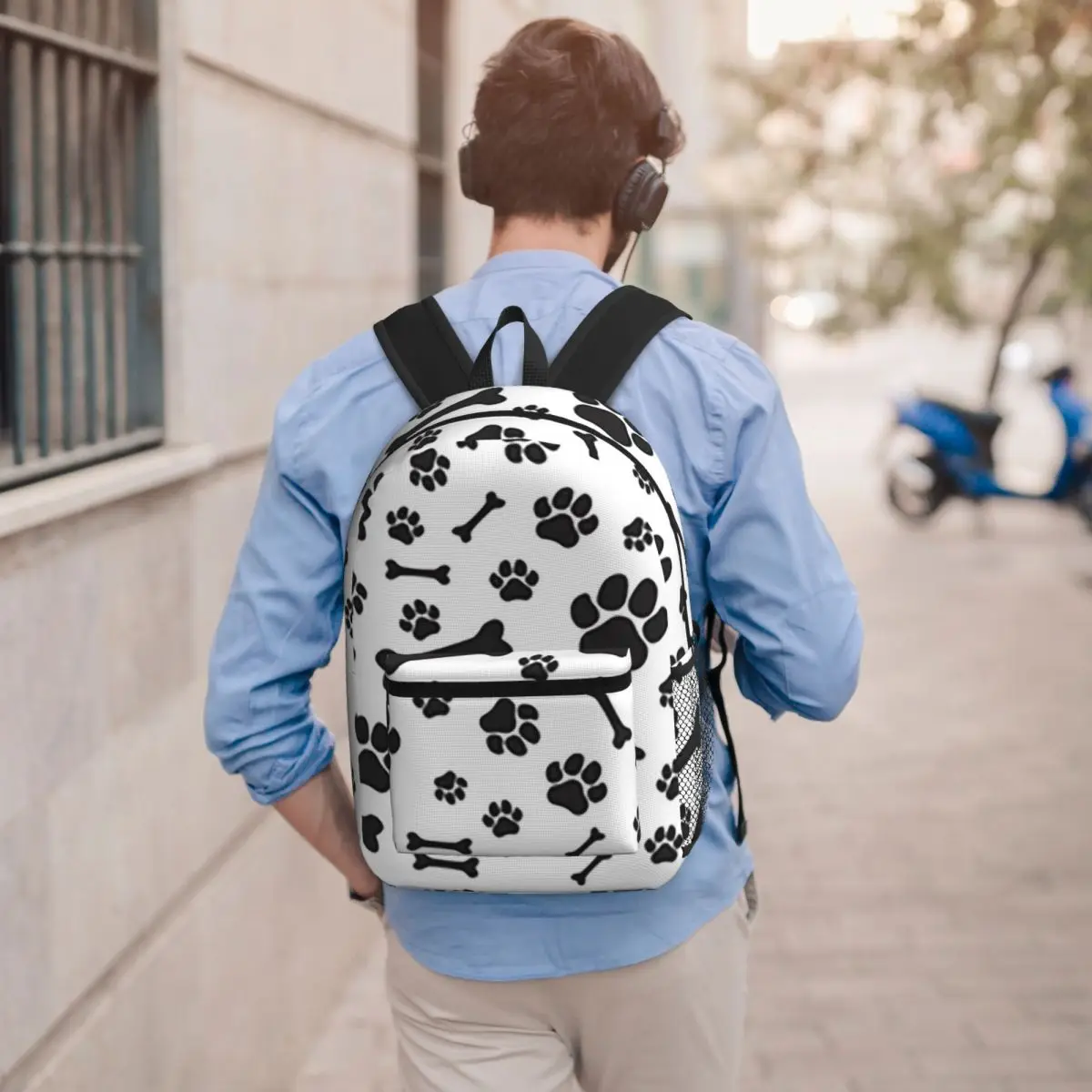 Colorful Dog Paw Print Backpack Boys Girls BookBag Children School Bag Computer Shoulder Bags for Men Women
Colorful Dog Paw Print Backpack Boys Girls BookBag Children School Bag Computer Shoulder Bags for Men Women