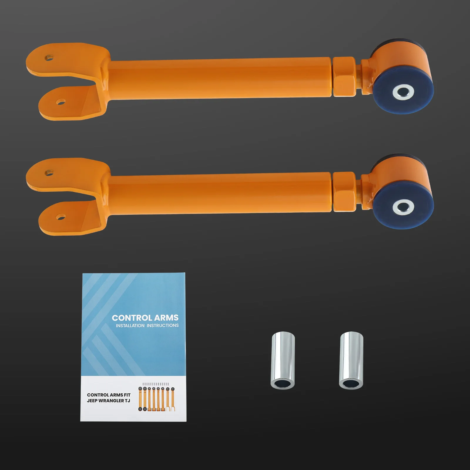 1 Pair Heavy Duty Adjustable Front Upper Control Arm Kit for Jeep Wrangler TJ 1997
1 Pair Heavy Duty Adjustable Front Upper Control Arm Kit for Jeep Wrangler TJ 1997