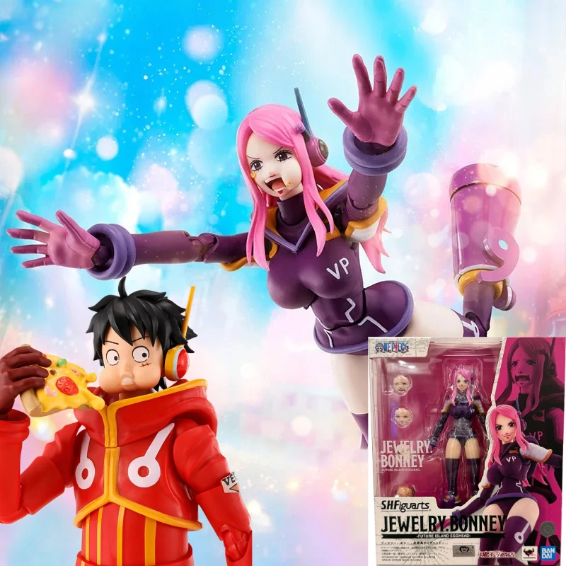 Bandai One Piece Anime Figure SHFJewelry Bonney Future Island Egghead Action Figures High Poseability Toys For Boys Gift
Bandai One Piece Anime Figure SHFJewelry Bonney Future Island Egghead Action Figures High Poseability Toys For Boys Gift