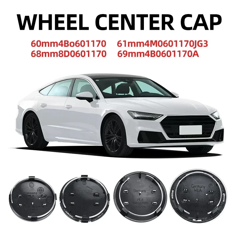 4pcs 60mm 61mm 69mm Car Styling Wheel Center Cap Hub Covers Badge 4B0601170 For Audi A3 A4 A5 A6 A7 A8 S4 S6 Car Accessories
4pcs 60mm 61mm 69mm Car Styling Wheel Center Cap Hub Covers Badge 4B0601170 For Audi A3 A4 A5 A6 A7 A8 S4 S6 Car Accessories