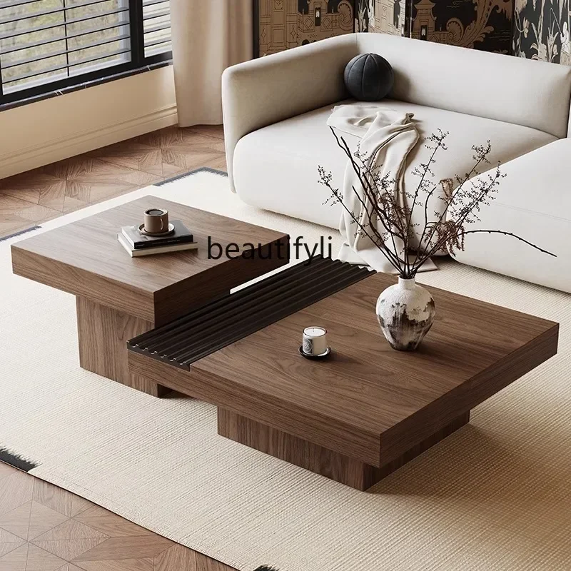 FMedieval style solid wood silent coffee table living room advanced sense creative small tea table simple retro coffee table
FMedieval style solid wood silent coffee table living room advanced sense creative small tea table simple retro coffee table