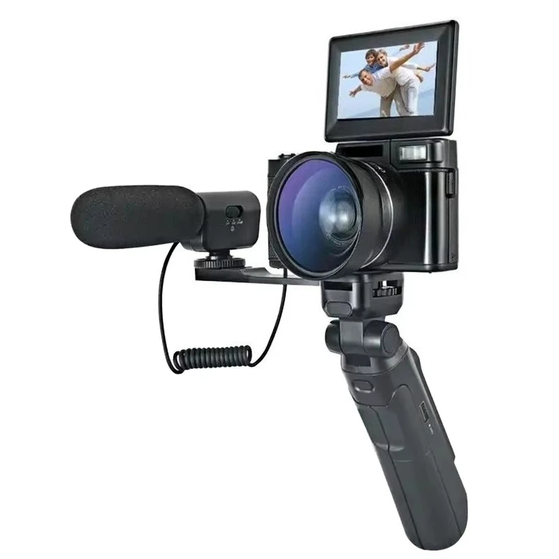 4K Digital Vlogging Autofocus Camcorder for Photography 48MP Video with WiFi Connection 3.0" IPS Flip Screen
4K Digital Vlogging Autofocus Camcorder for Photography 48MP Video with WiFi Connection 3.0" IPS Flip Screen