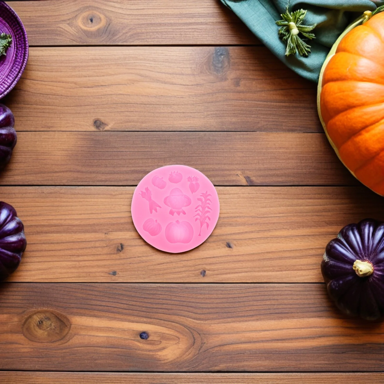 Silicone Vegetable Pumpkin Baking Mold Pink Fondant Cake Chocolate Cupcake Sugarcraft Decoration Baking Mould Kitchen Tool
Silicone Vegetable Pumpkin Baking Mold Pink Fondant Cake Chocolate Cupcake Sugarcraft Decoration Baking Mould Kitchen Tool