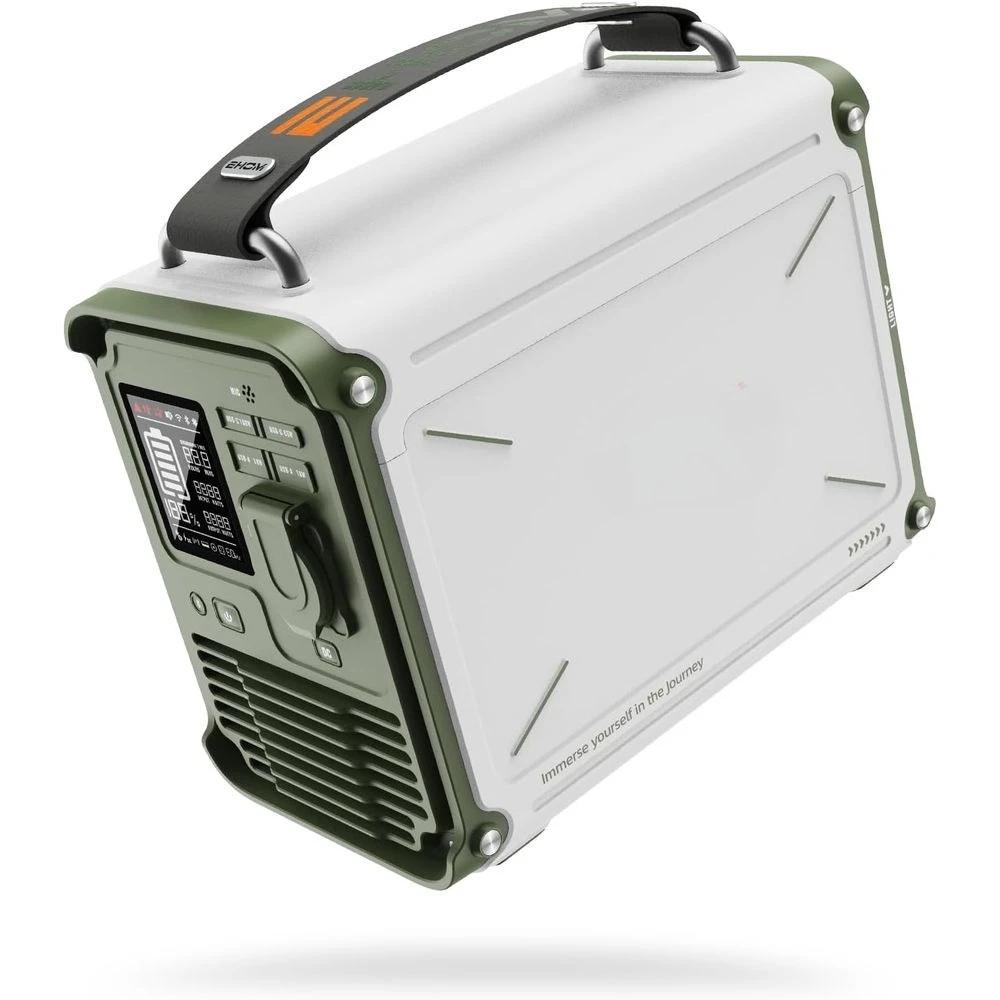 350W Portable Solar Generator, 299Wh Lithium Battery Backup, 120V Pure Sine Wave AC/USB/Car Outlets for Outdoor, Camping
350W Portable Solar Generator, 299Wh Lithium Battery Backup, 120V Pure Sine Wave AC/USB/Car Outlets for Outdoor, Camping