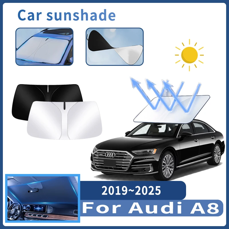 Автозапчасти для Audi A8 2019 ~ 2025 2020 2021 солнцезащитный козырек для лобового стекла Защита от солнца Тепловая крышка летние аксессуары для салона автомобиля инструмент
Автозапчасти для Audi A8 2019 ~ 2025 2020 2021 солнцезащитный козырек для лобового стекла Защита от солнца Тепловая крышка летние аксессуары для салона автомобиля инструмент