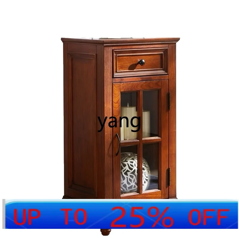 LMMsmall wine cabinet pure solid wood small tea side few retro living room TV display cabinet household
LMMsmall wine cabinet pure solid wood small tea side few retro living room TV display cabinet household