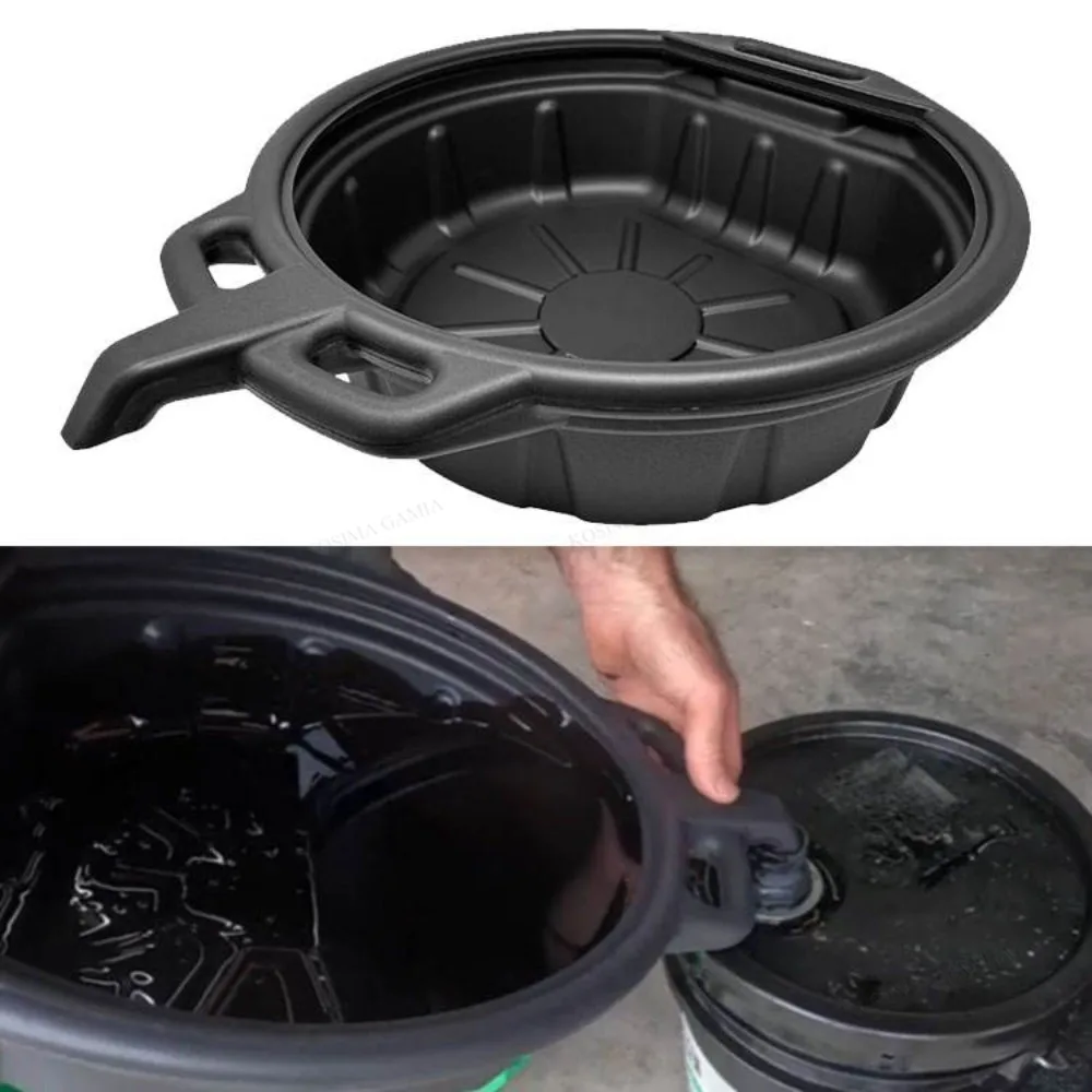 Waste Engine Oil Collector Tank Universal Drain Pan Car Repair Waste Oil Drain Pan Thickened Plastic Oil Basin 10L/15L
Waste Engine Oil Collector Tank Universal Drain Pan Car Repair Waste Oil Drain Pan Thickened Plastic Oil Basin 10L/15L