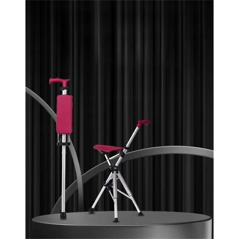 Elderly crutches, chairs, dual-purpose non-slip crutches, walking aids, crutches, stools folded and portable for sitting
Elderly crutches, chairs, dual-purpose non-slip crutches, walking aids, crutches, stools folded and portable for sitting