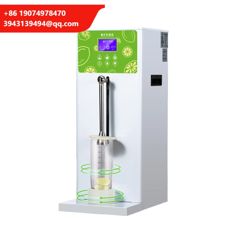 Fruit Kneading Beating Lemon Machine With Different Working Mode Auto Lemon Juice Press Machine Drink Shop Smash Lemon Machine
Fruit Kneading Beating Lemon Machine With Different Working Mode Auto Lemon Juice Press Machine Drink Shop Smash Lemon Machine
