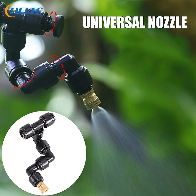 1Pc Watering Spray Nozzle 360 Degree Sprinklers Terrarium Misting Spray Head Garden Greenhouse Irrigation Connectors Sprinklers
1Pc Watering Spray Nozzle 360 Degree Sprinklers Terrarium Misting Spray Head Garden Greenhouse Irrigation Connectors Sprinklers