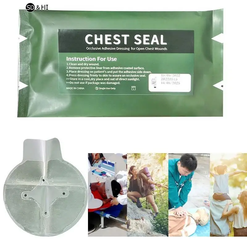 Hot Sale North American Rescue Hyfin Chest Seal Medical Chest Seal Vented Outdoor Products
Hot Sale North American Rescue Hyfin Chest Seal Medical Chest Seal Vented Outdoor Products