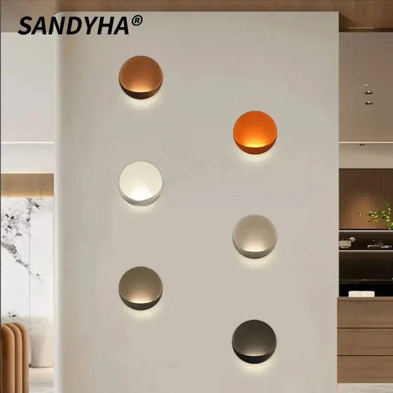 SANDYHA Minimalist Creative Wall Lamp Hotel Corridor Background Light LED Lamp For Bedroom Living Room Indoor Art Decor Lighting
SANDYHA Minimalist Creative Wall Lamp Hotel Corridor Background Light LED Lamp For Bedroom Living Room Indoor Art Decor Lighting