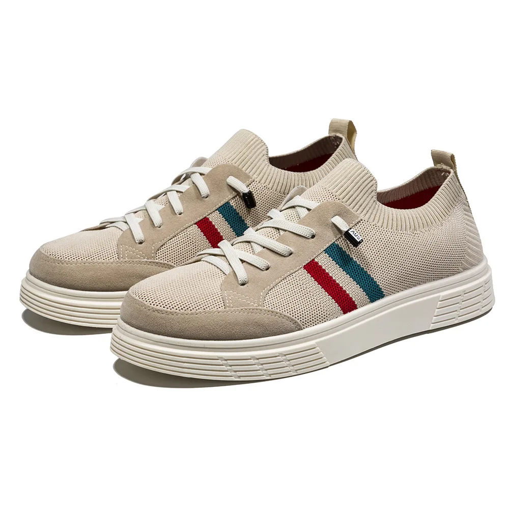 47 Size Brand Knit Shoes Male Sneakers Trendy Luxury Man Sneakers Street Cool Striped Flat Casual Shoes for Men Leisure Loafers
47 Size Brand Knit Shoes Male Sneakers Trendy Luxury Man Sneakers Street Cool Striped Flat Casual Shoes for Men Leisure Loafers