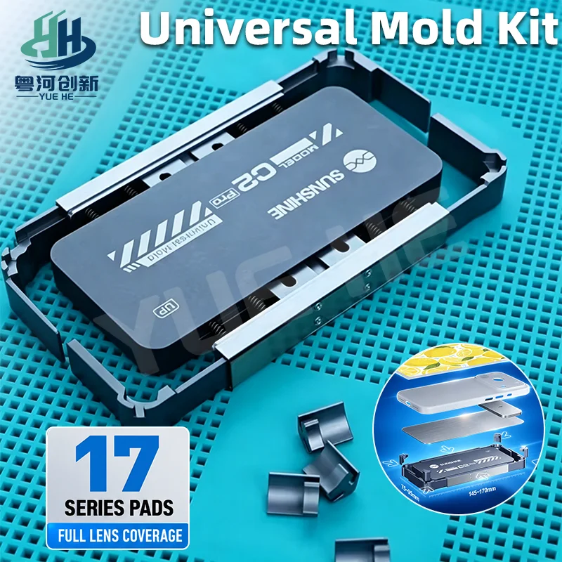 SUNSHINE C2 Pro Universal Phone Case Mold Self-adaptive Spring Expansion All Models Full Coverage Safe Heat Conduction for IP17
SUNSHINE C2 Pro Universal Phone Case Mold Self-adaptive Spring Expansion All Models Full Coverage Safe Heat Conduction for IP17