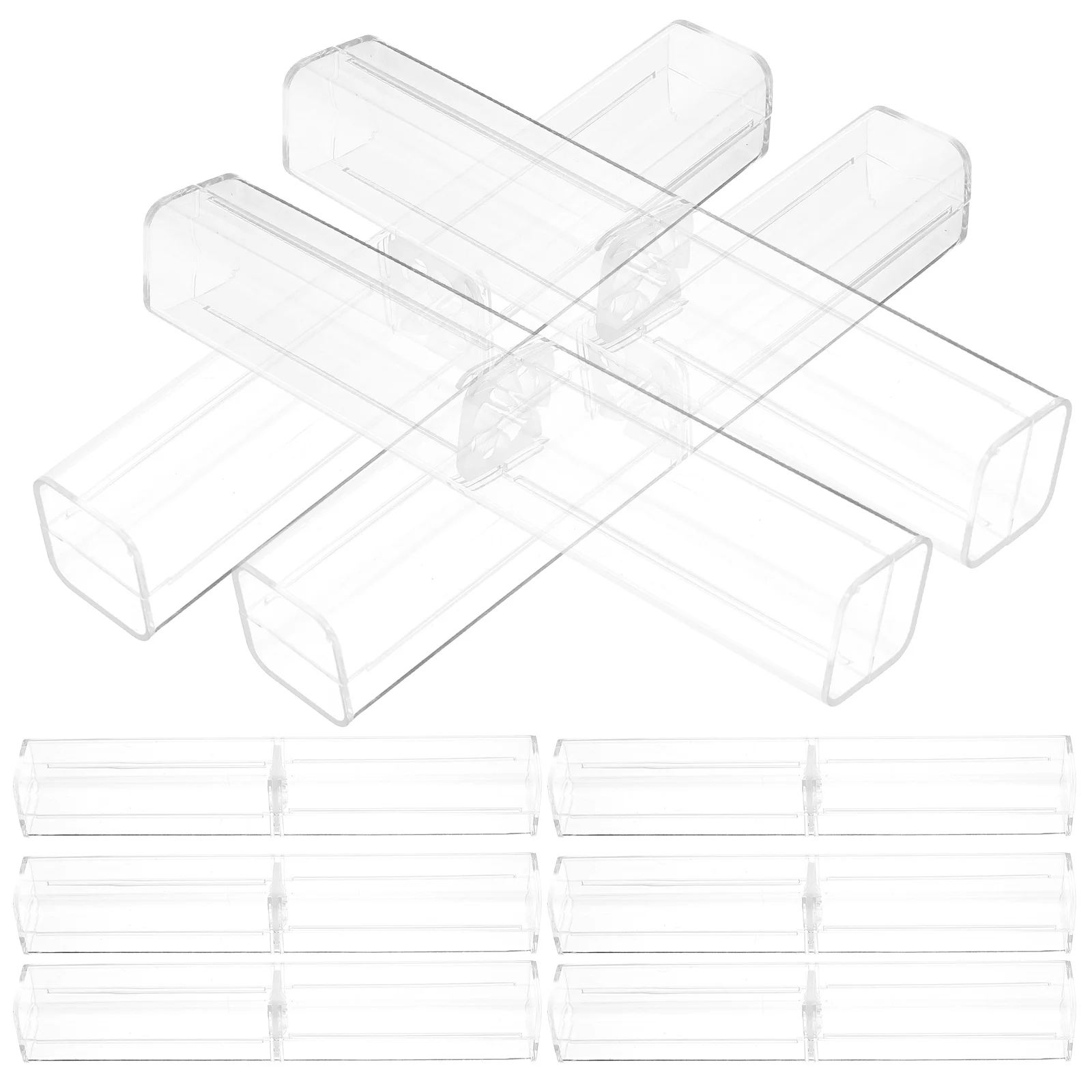 25 Pcs Transparent Pencil Case Clear Gift Empty Holder Boxes Writing Plastic Single Display
25 Pcs Transparent Pencil Case Clear Gift Empty Holder Boxes Writing Plastic Single Display