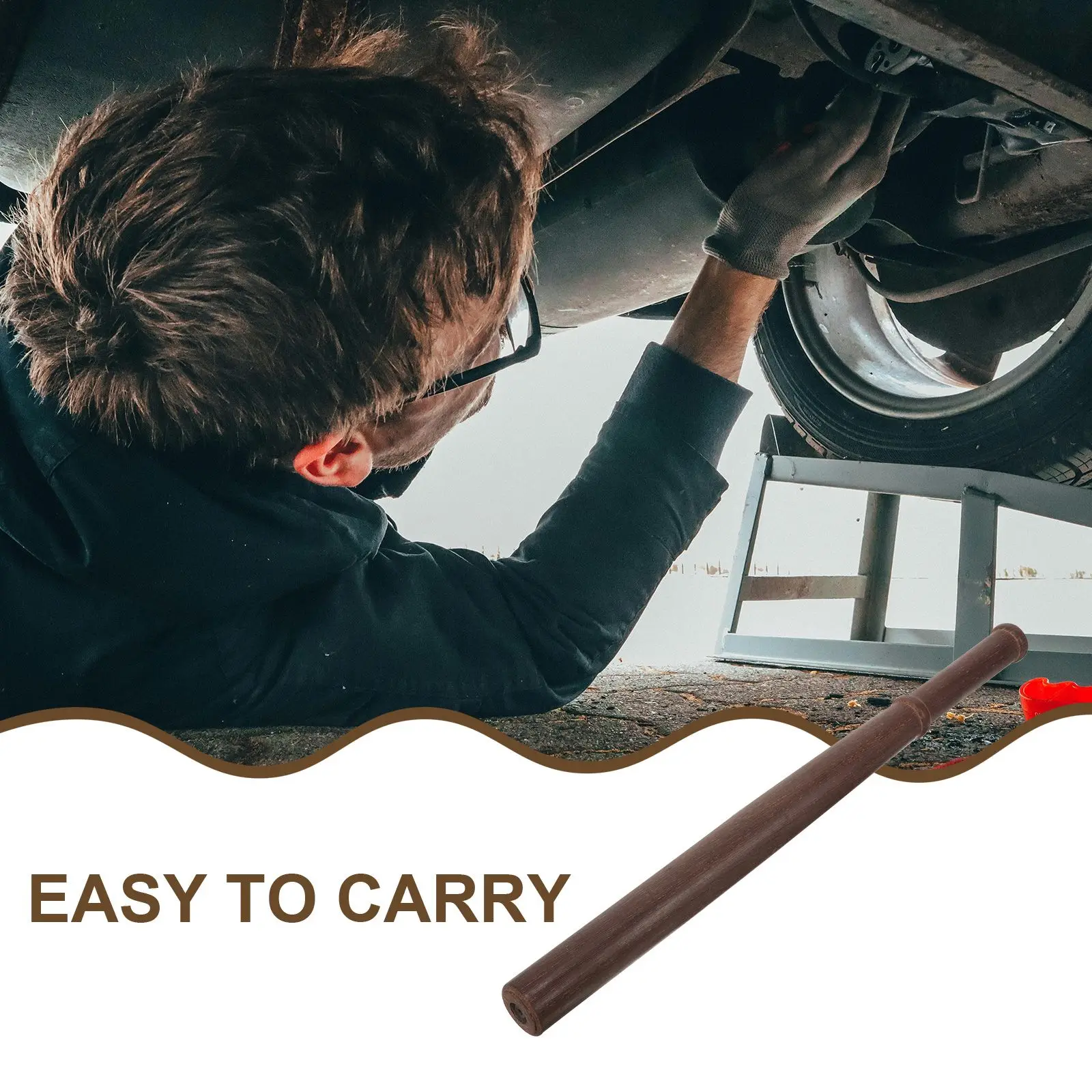 Wooden Hard Bat for Car Truck Tires Wooden Tire Thumper Pressure Gauge Tire Thumper For Truck Tool Easy to Store Practical
Wooden Hard Bat for Car Truck Tires Wooden Tire Thumper Pressure Gauge Tire Thumper For Truck Tool Easy to Store Practical